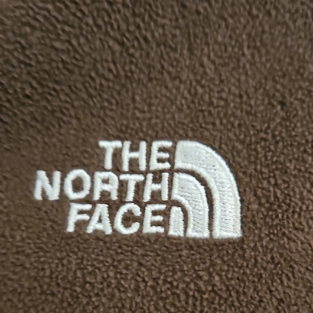 The North Face Brown Fitted Long Sleeve Zippered Sweatshirt Size X-small - Picture 3 of 5